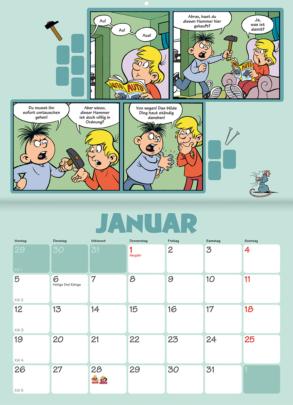 MOSAIK Kalender 2026
