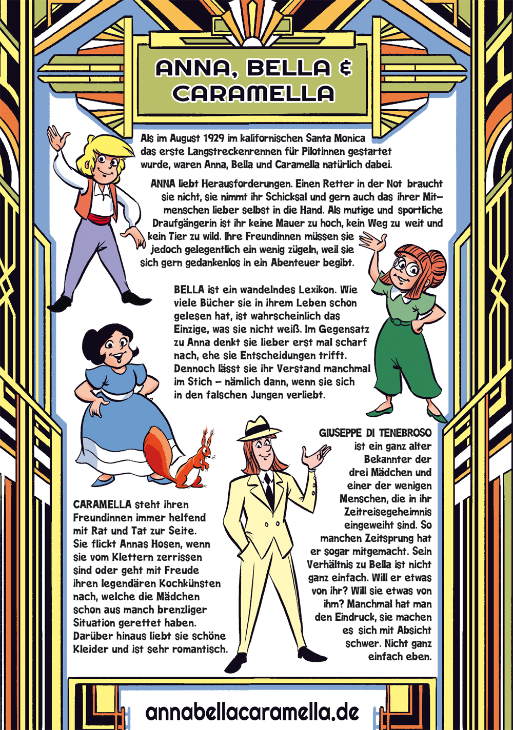 MOSAIK Anna, Bella & Caramella  Ab in die Lüfte