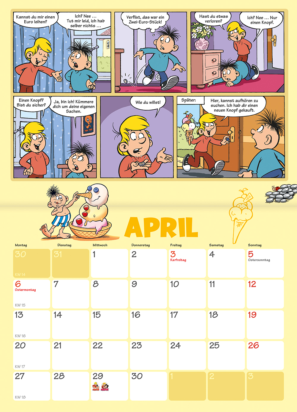 MOSAIK Kalender 2026