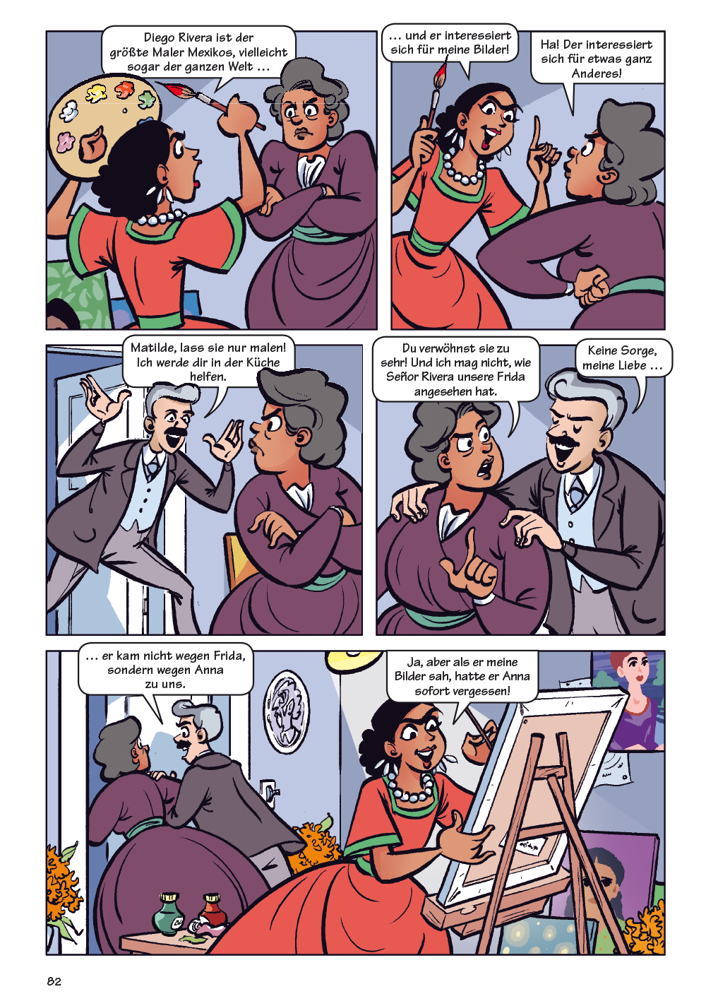MOSAIK Anna, Bella & Caramella – Die Welt der Frida Kahlo